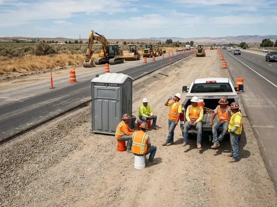 highway-road-construction-crew-007 — frequently asked questions, Porta Potty and Restroom Rentals in Garden City, SC